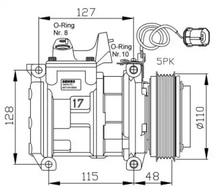 Компрессор NRF 32464G