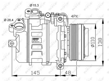 Компрессор NRF 32465G