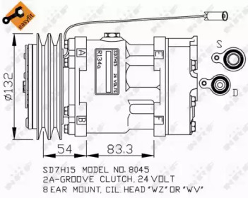 Компрессор NRF 32469G