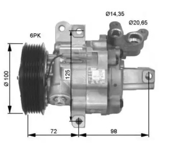 Компрессор NRF 32476G