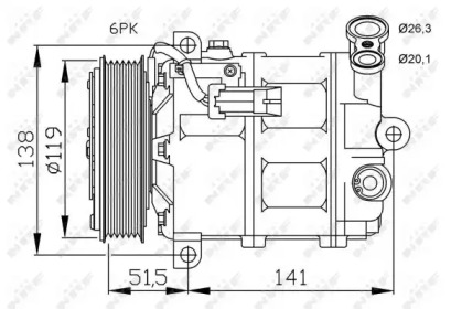 Компрессор NRF 32499G