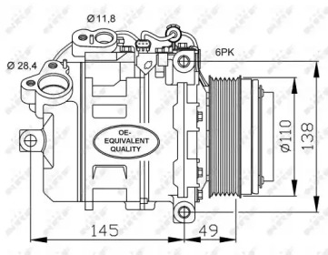 Компрессор NRF 32533