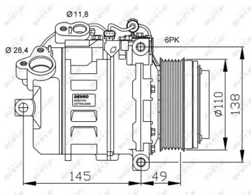 Компрессор NRF 32533G