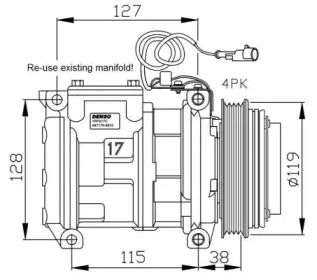 Компрессор NRF 32555G