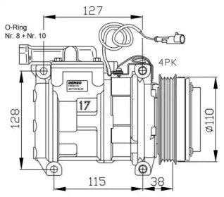 Компрессор NRF 32556G