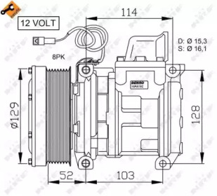 Компрессор NRF 32565G