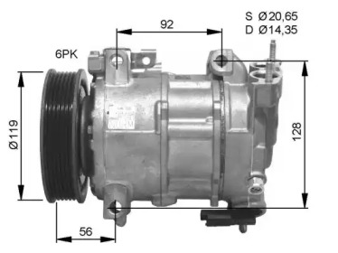 Компрессор NRF 32593G