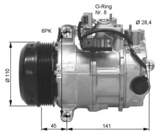 Компрессор NRF 32676G