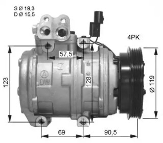 Компрессор NRF 32679G