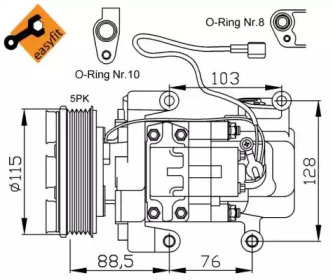 Компрессор NRF 32681G