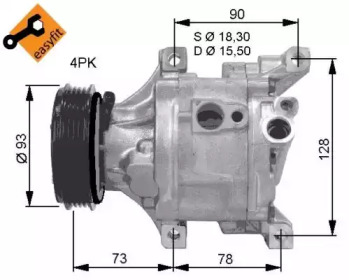 Компрессор, кондиционер NRF 32686G