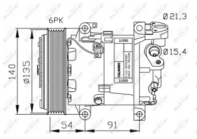 Компрессор NRF 32690G