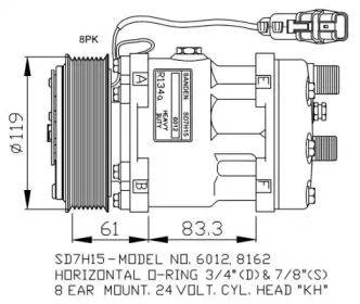 Компрессор NRF 32707G