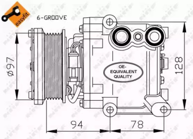 Компрессор NRF 32724