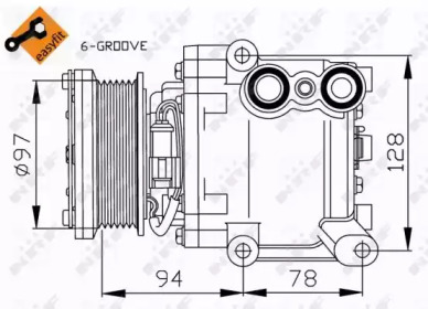 Компрессор NRF 32724G