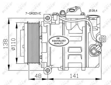 Компрессор NRF 32729