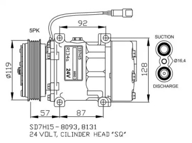 Компрессор NRF 32731G