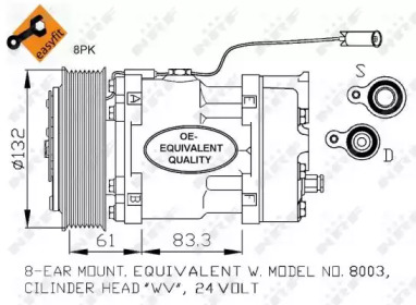 Компрессор NRF 32753