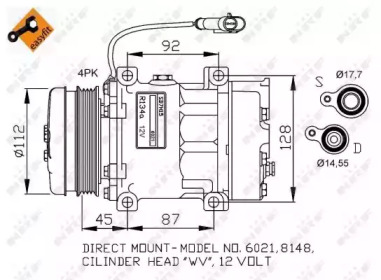 Компрессор NRF 32759G