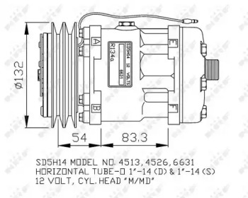 Компрессор NRF 32760G