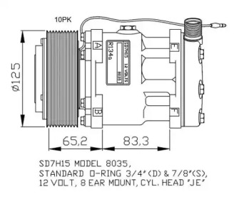 Компрессор NRF 32766G