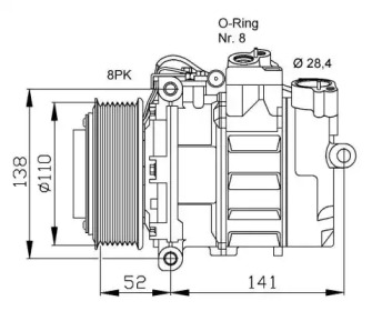 Компрессор NRF 32778G