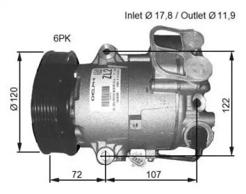 Компрессор NRF 32782G