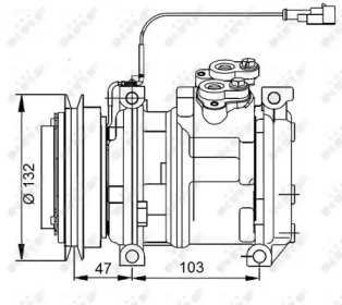 Компрессор NRF 32823