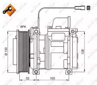 Компрессор NRF 32824G