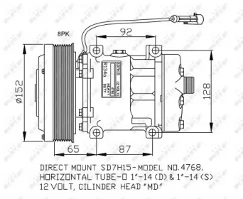 Компрессор NRF 32877G