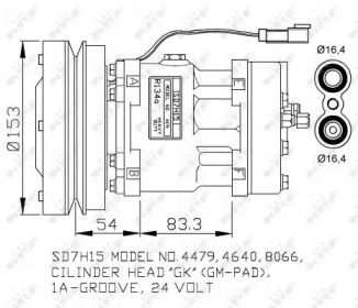 Компрессор NRF 32879G