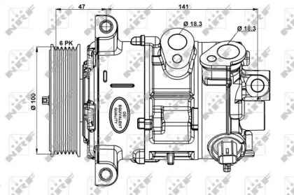 Компрессор NRF 32882