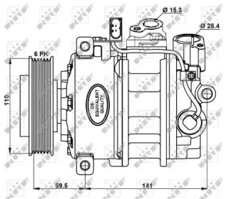 Компрессор NRF 32883