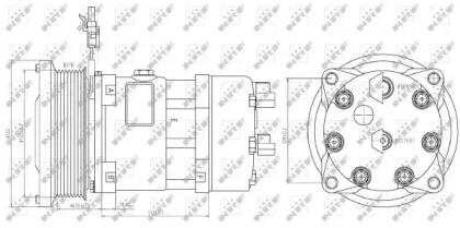 Компрессор NRF 32884G