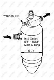 Осушитель NRF 33077