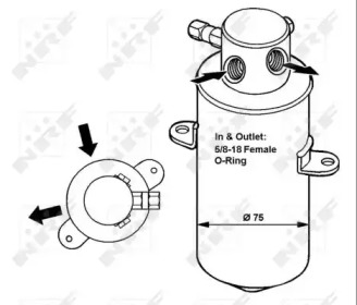 Осушитель NRF 33165