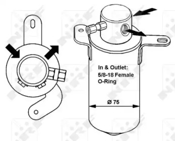 Осушитель NRF 33166