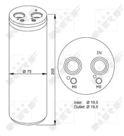 Осушитель NRF 33204