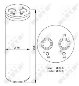 Осушитель NRF 33205