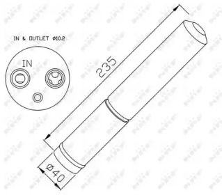 Осушитель NRF 33225