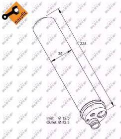 Осушитель, кондиционер NRF 33297