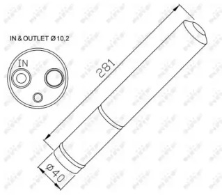 Осушитель, кондиционер NRF 33304