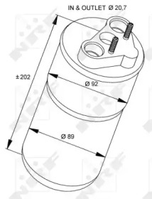 Осушитель NRF 33318