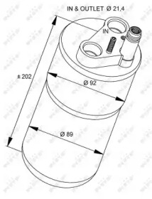 Осушитель NRF 33322