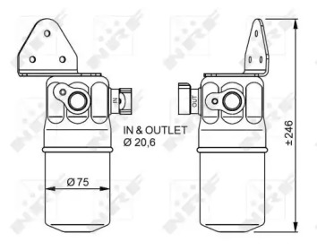 Осушитель NRF 33334