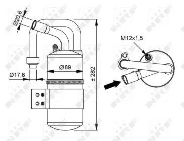 Осушитель NRF 33339