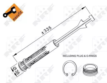 Осушитель, кондиционер NRF 33359