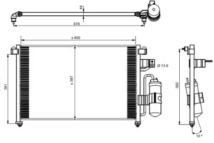 Конденсатор NRF 350016