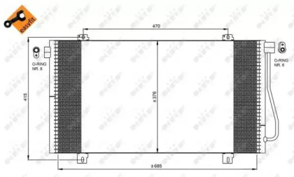 Конденсатор NRF 350030