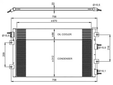 Конденсатор NRF 350032